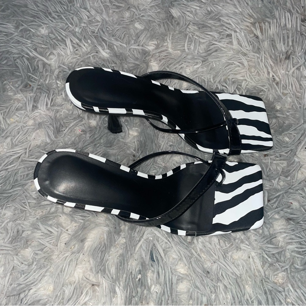 PLT zebra heels